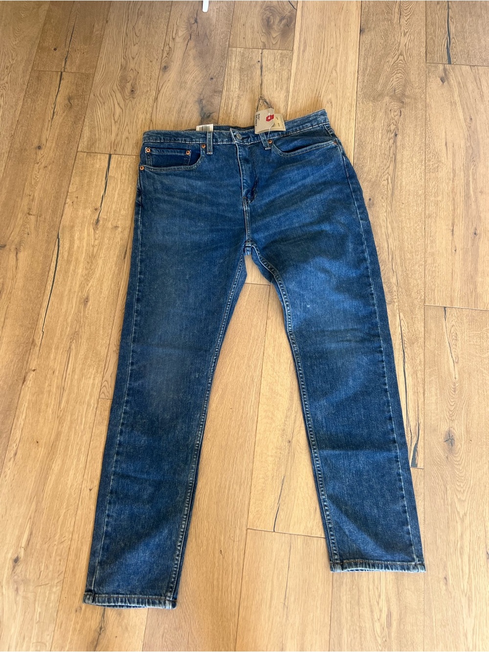 Levi's Dark Blue Slim Straight Jeans